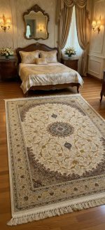 Wool and silk Double knotted